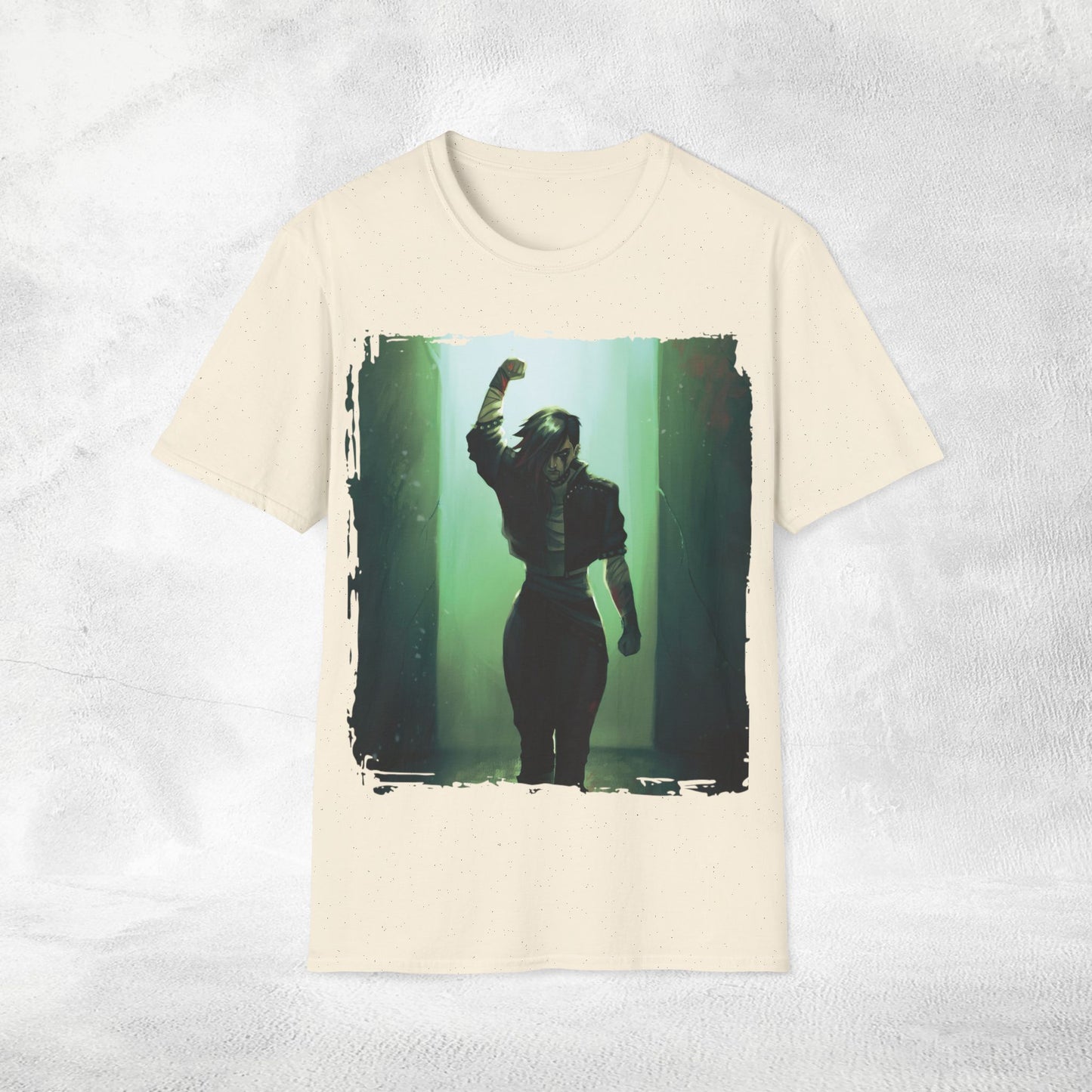 Unisex Gaming shirt Arcane Series LOL Vi