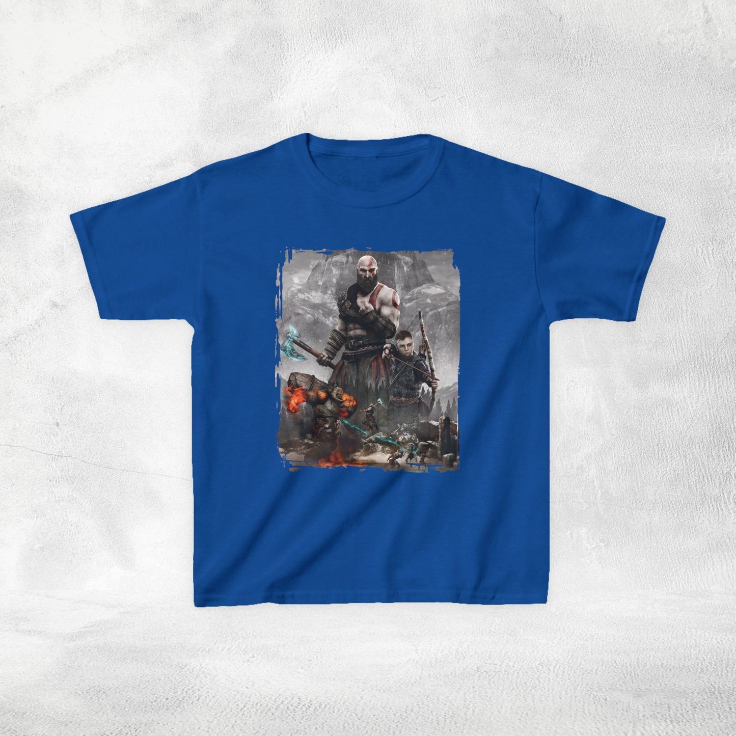 Kids gaming shirt Kratos