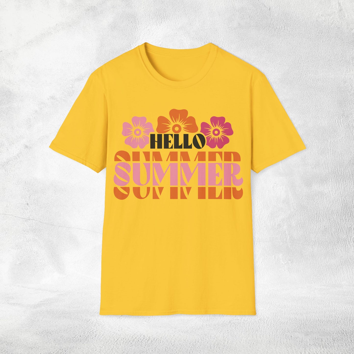 women's shirt hello summer