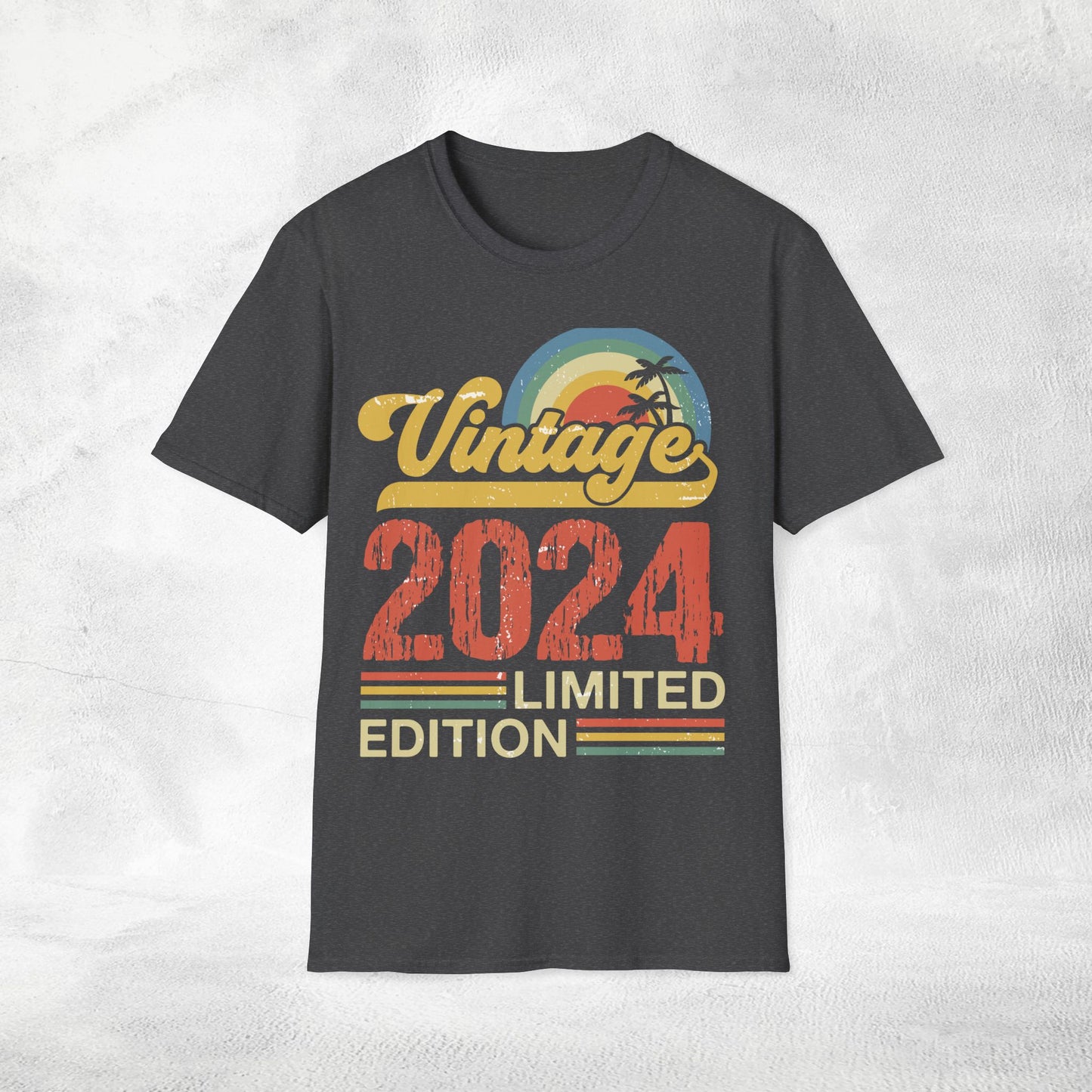 Unisex year of birth shirt 2024