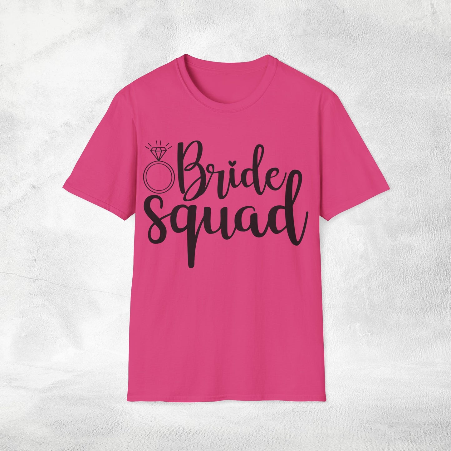 Women's T-Shirt bride squad bachelorette party