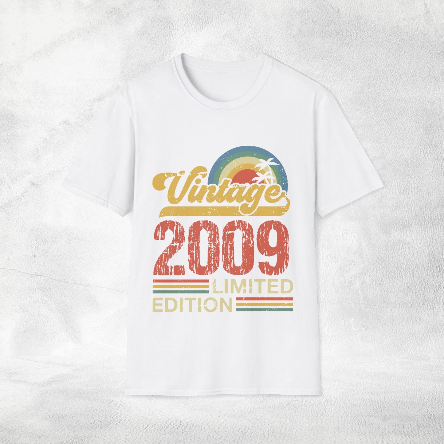 Unisex year of birth shirt 2009