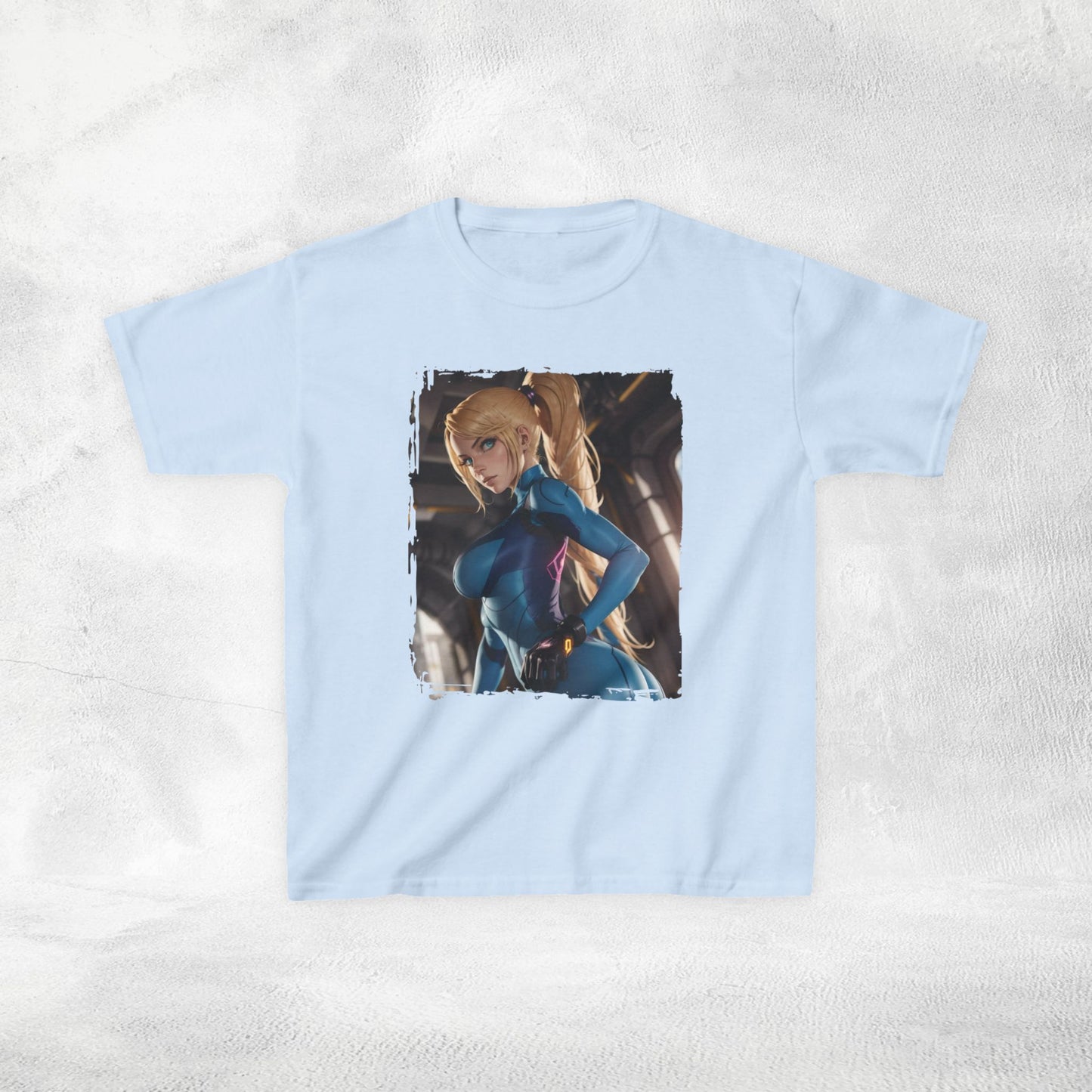 Kids gaming shirt Samus Aran