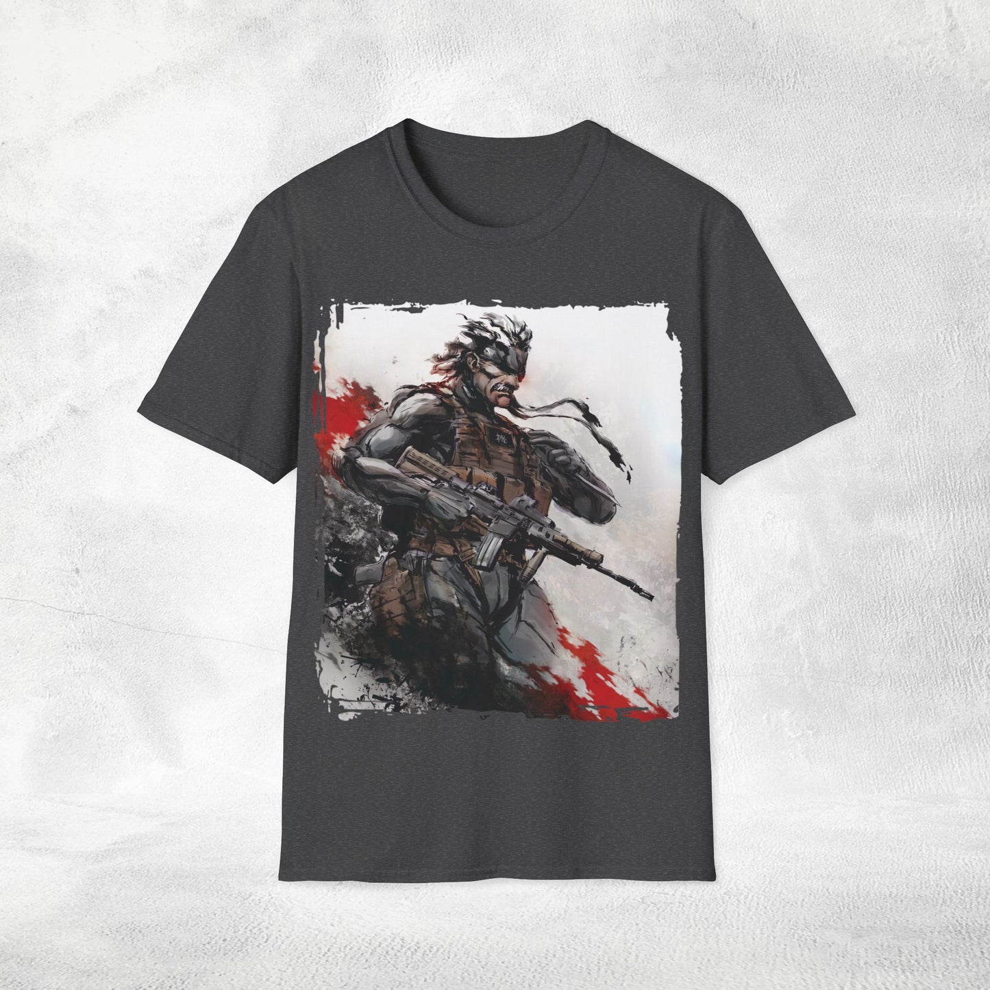 Unisex gaming shirt Metal Gear Solid