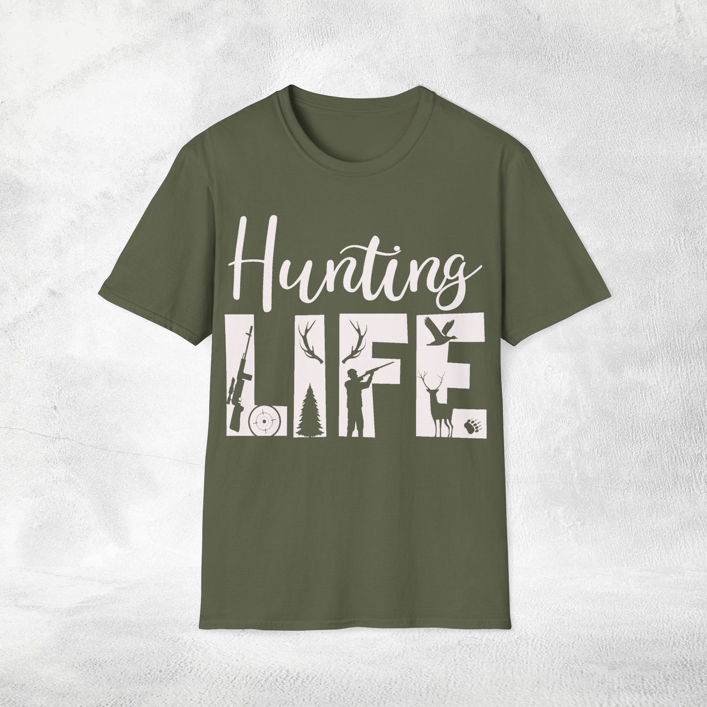Unisex hunting shirt more hunting