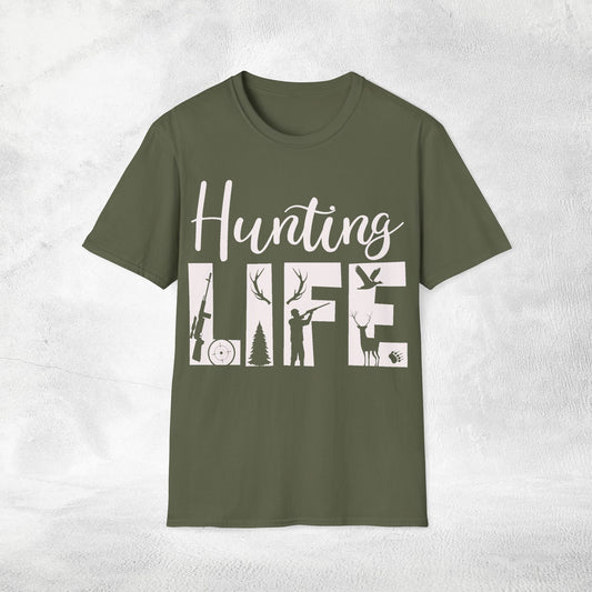 Unisex hunting shirt more hunting