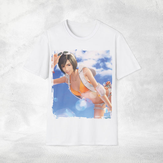 Unisex gaming shirt FF7 Yuffie beach