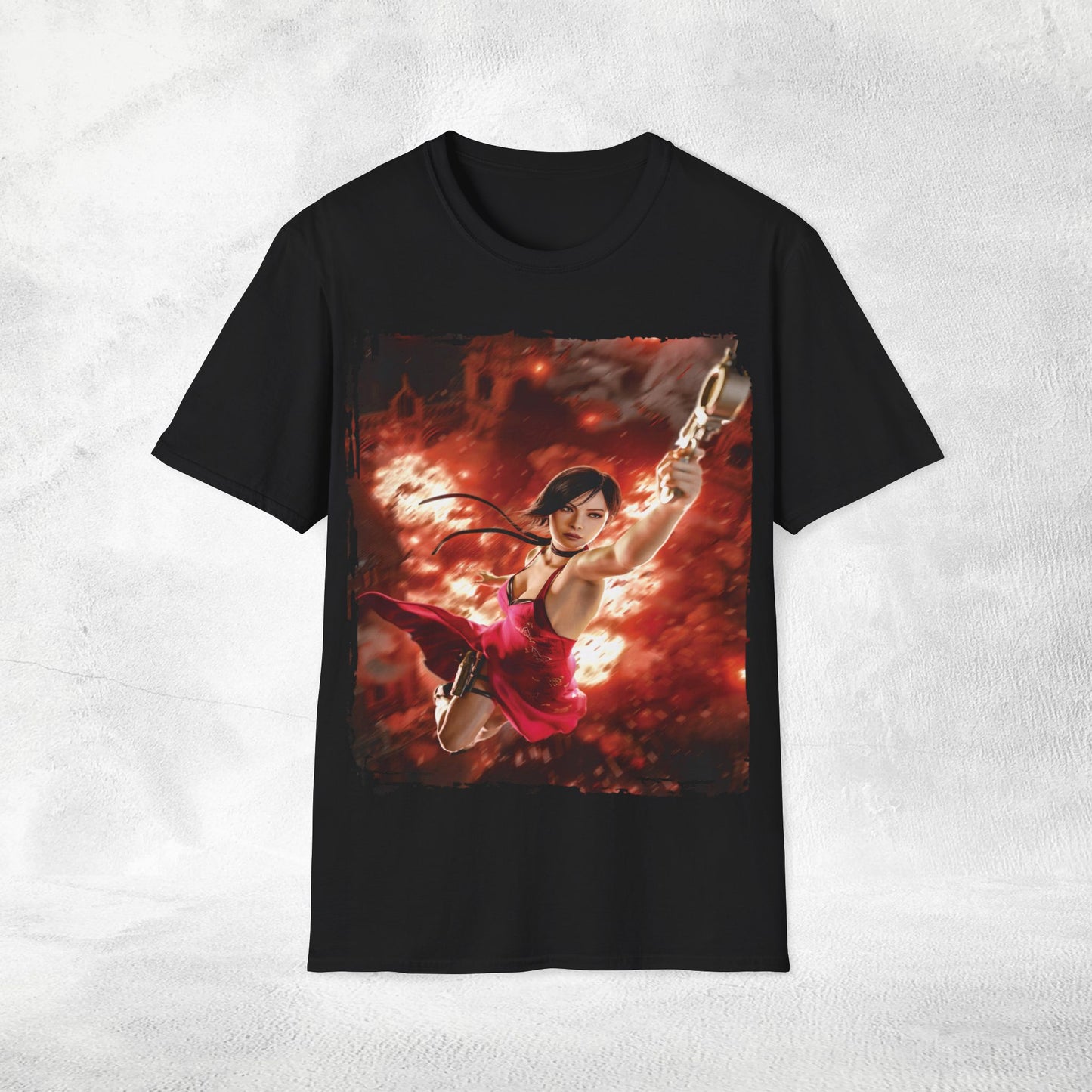 Unisex gaming shirt Resident Evil Ada Wong