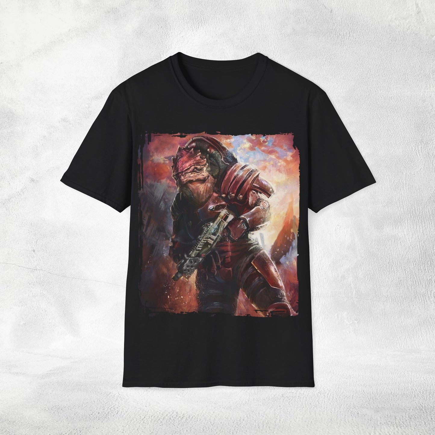 Unisex gaming shirt Mass Effect Urdnot Wrex