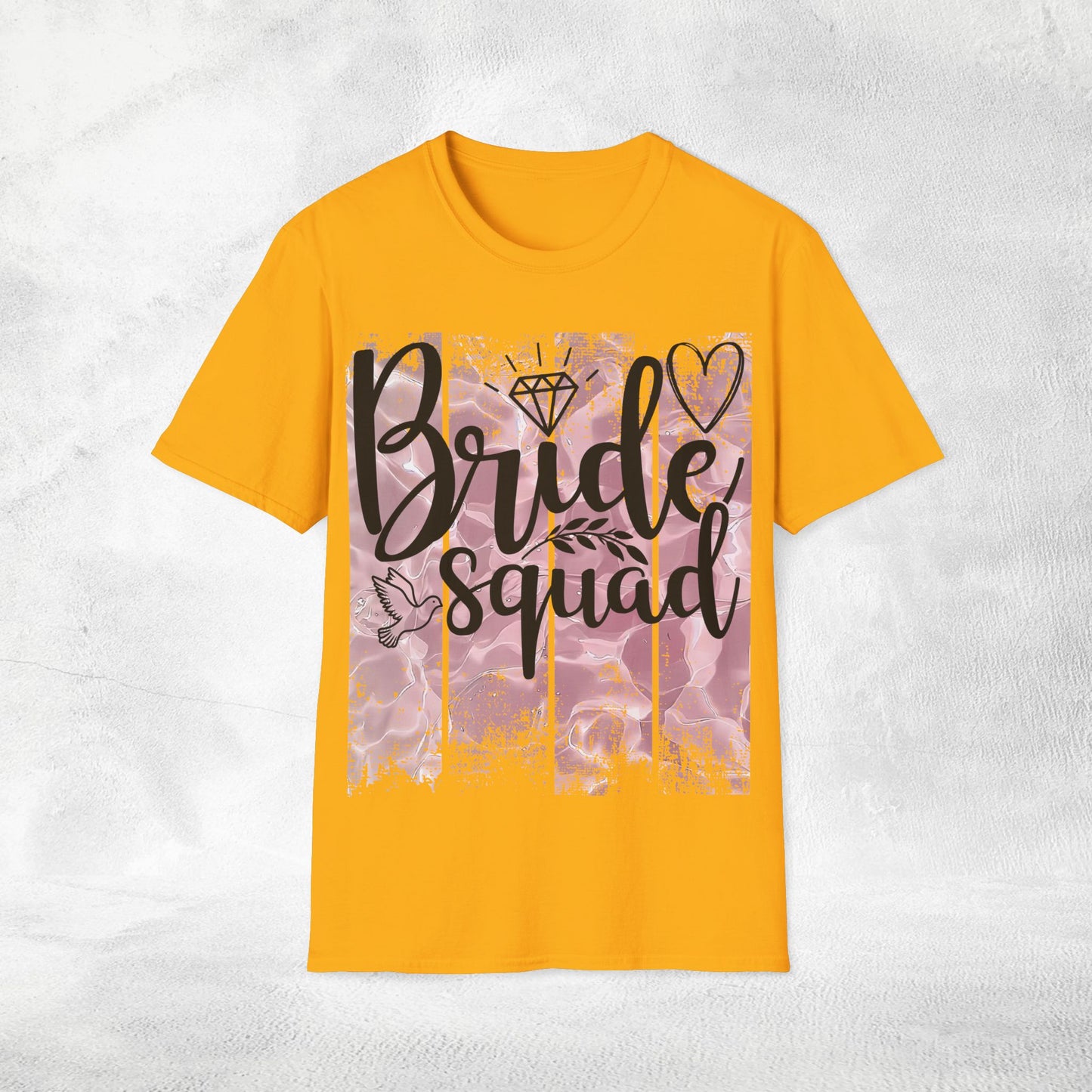 Women's T-Shirt bride squad bachelorette party