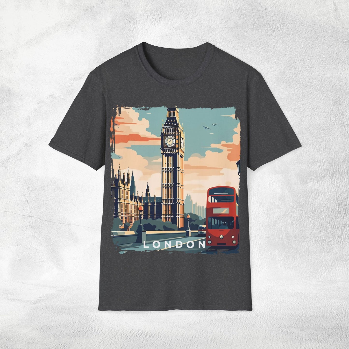Women T-shirt London vacation tee