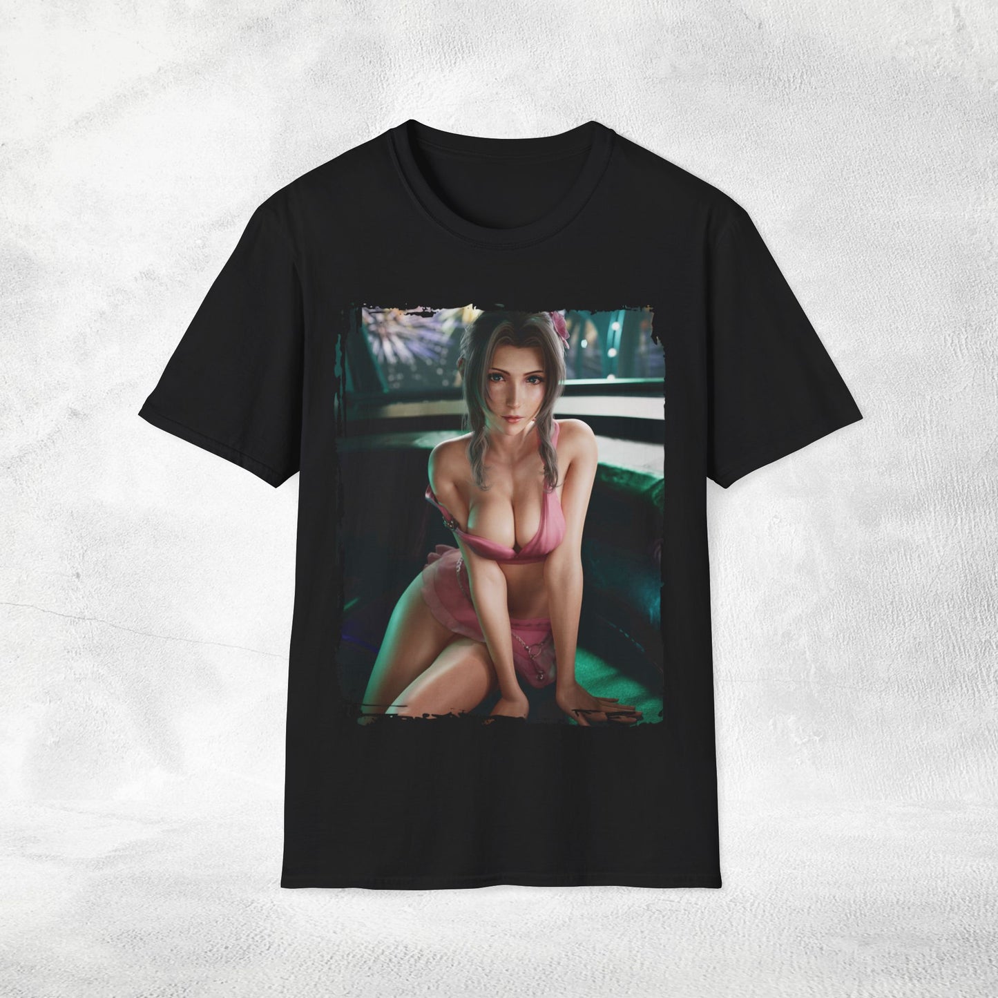Unisex Gaming shirt Final Fantasy Aerith Gainsborough swimsuit