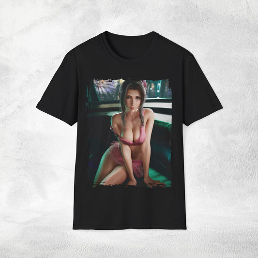 Unisex Gaming shirt Final Fantasy Aerith Gainsborough swimsuit