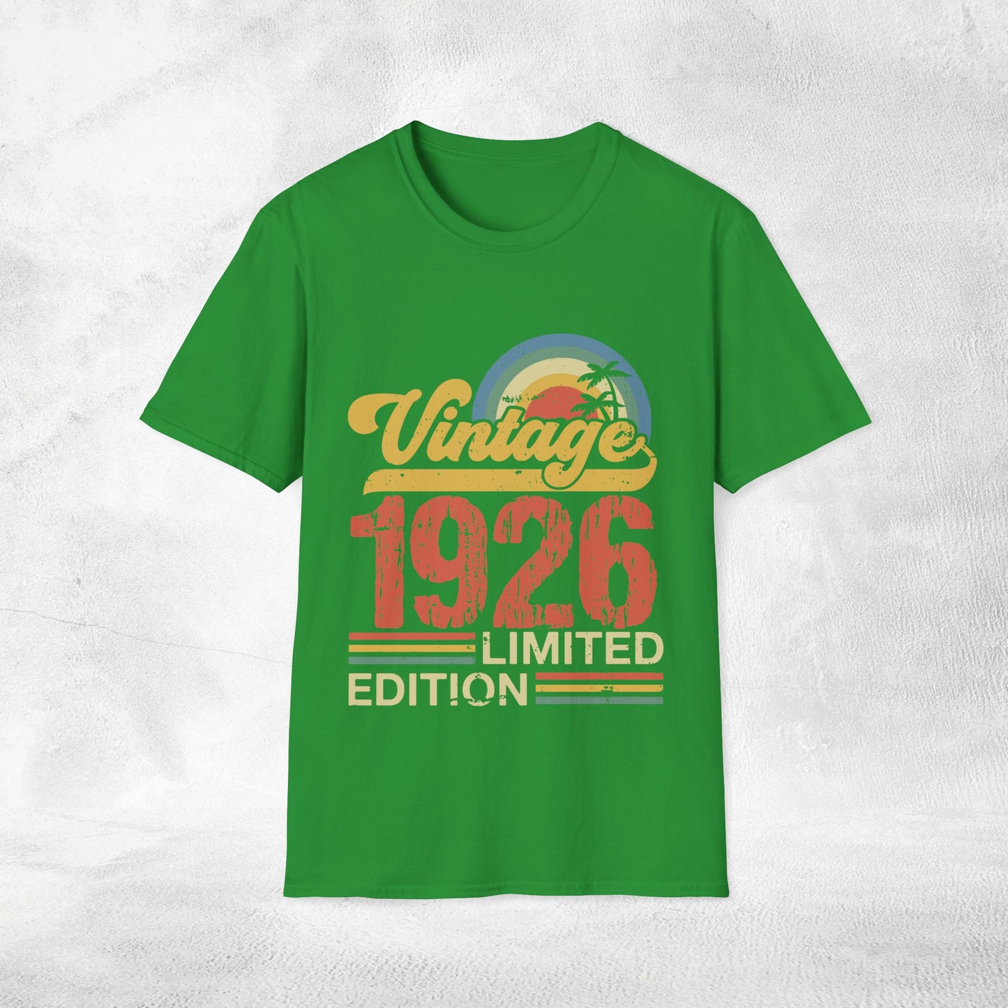 Unisex year of birth shirt 1926