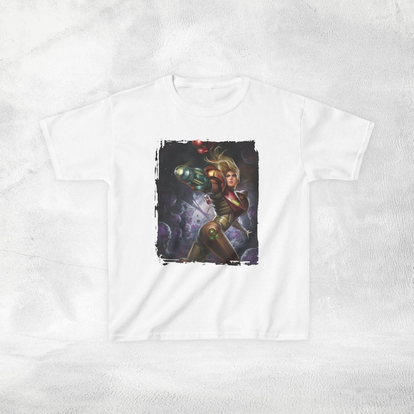 Kids gaming shirt Samus Aran