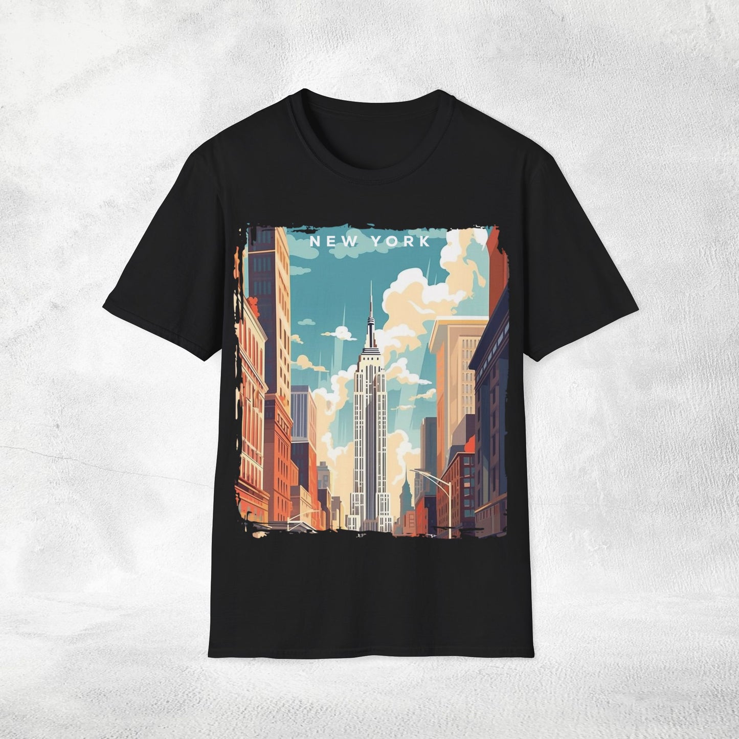 Women T-shirt New York vacation tee