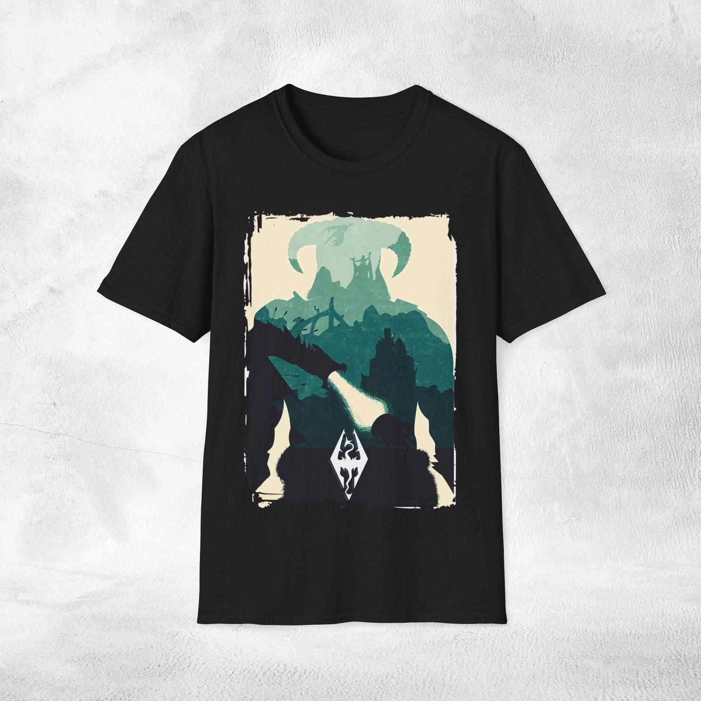 Unisex Gaming shirt Skyrim