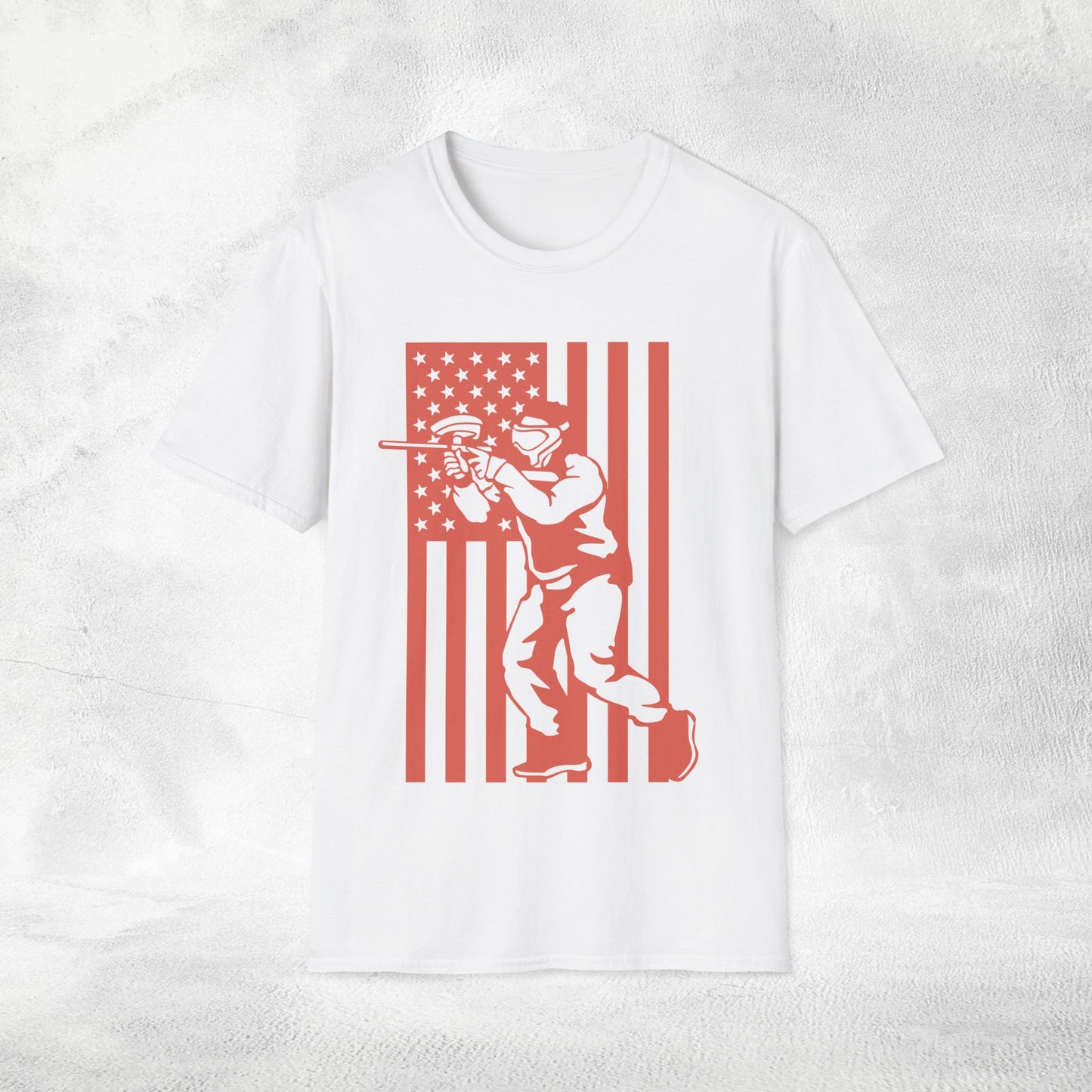 Unisex Paintball shirt flag