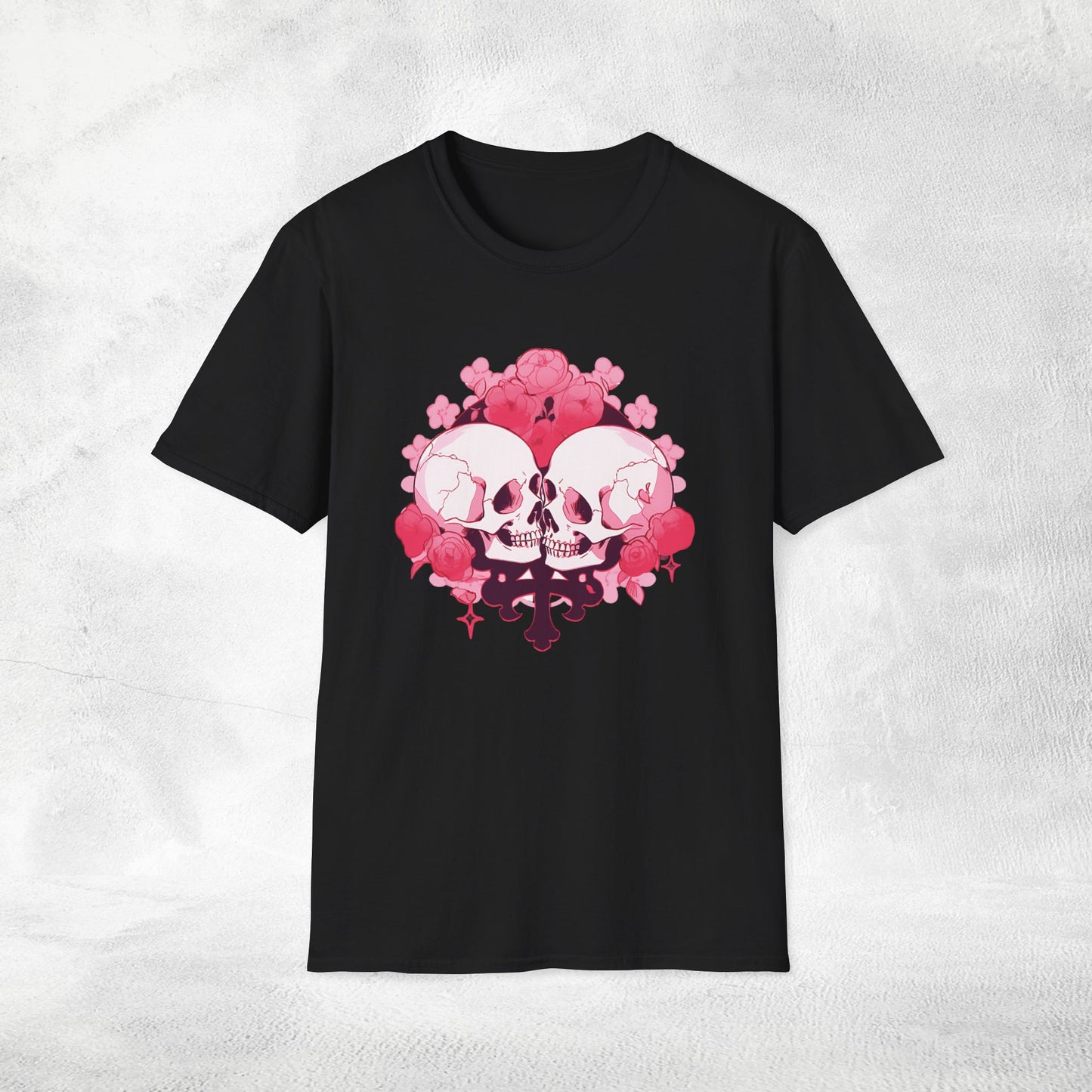 Copy of Unisex Gothic Shirt Pastel Skulls
