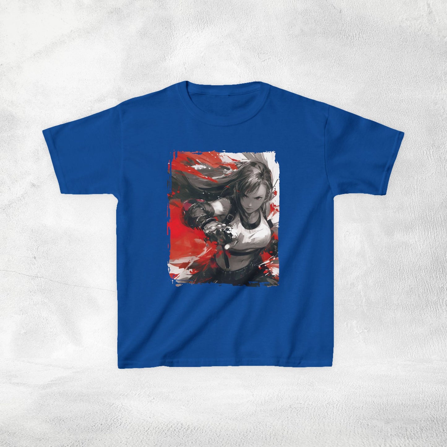 Kids gaming shirt Final Fantasy Tifa Lockhart