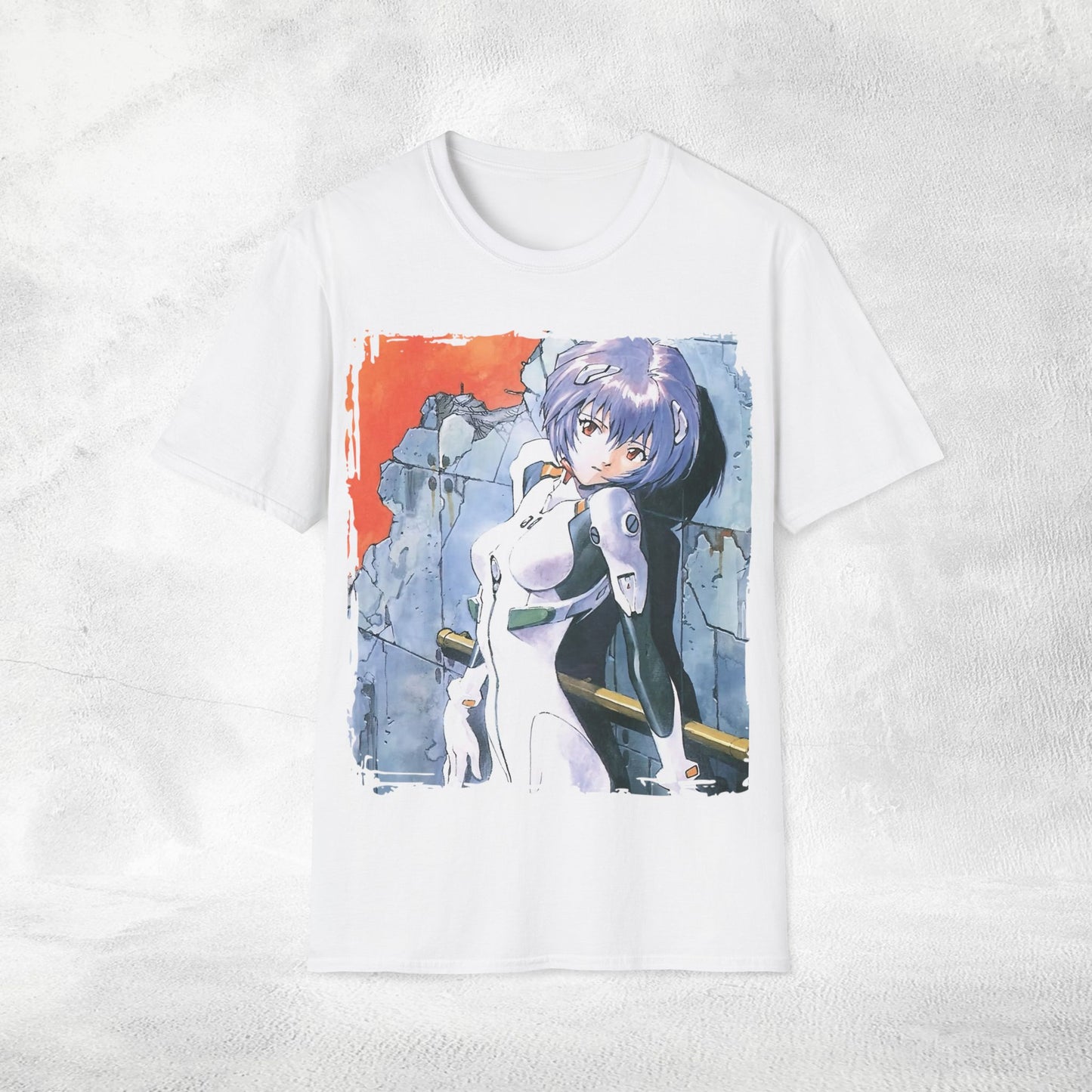 Unisex anime shirt Rei Ayanami