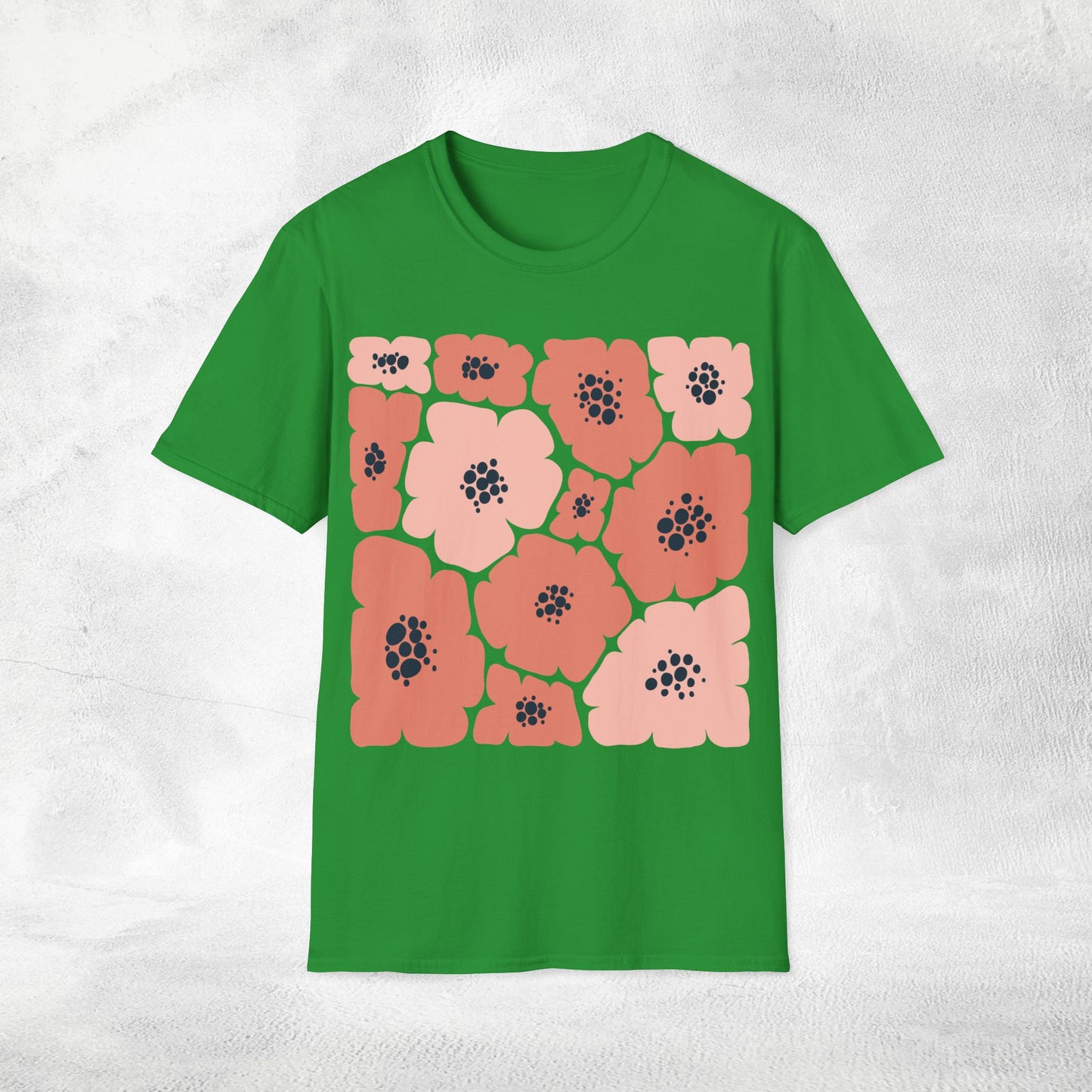 Womens shirt Dänische Blumen