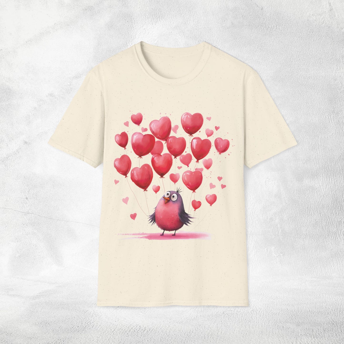 Unisex couples T-Shirt lovebird