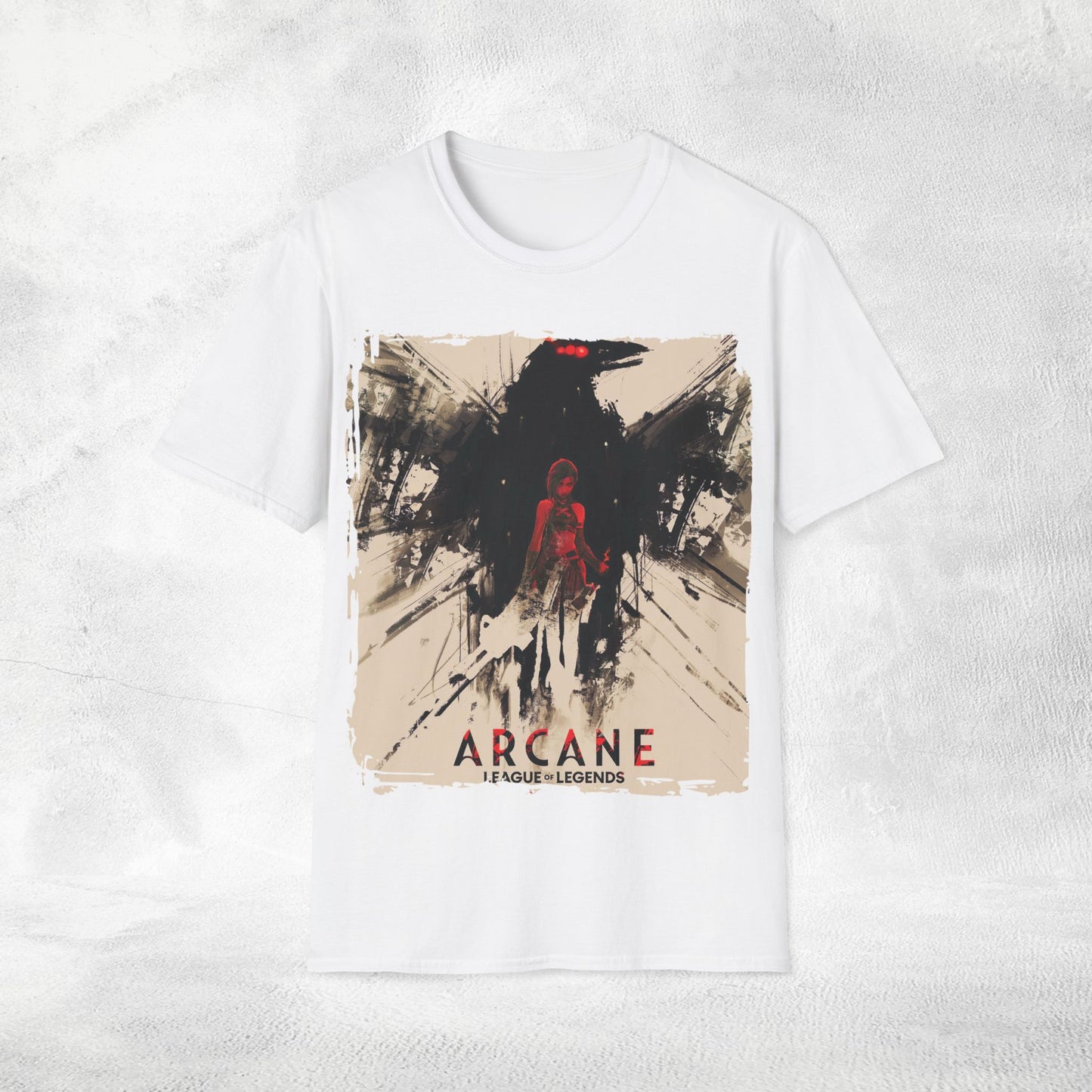 Unisex Gaming shirt Arcane Series LOL Jinx