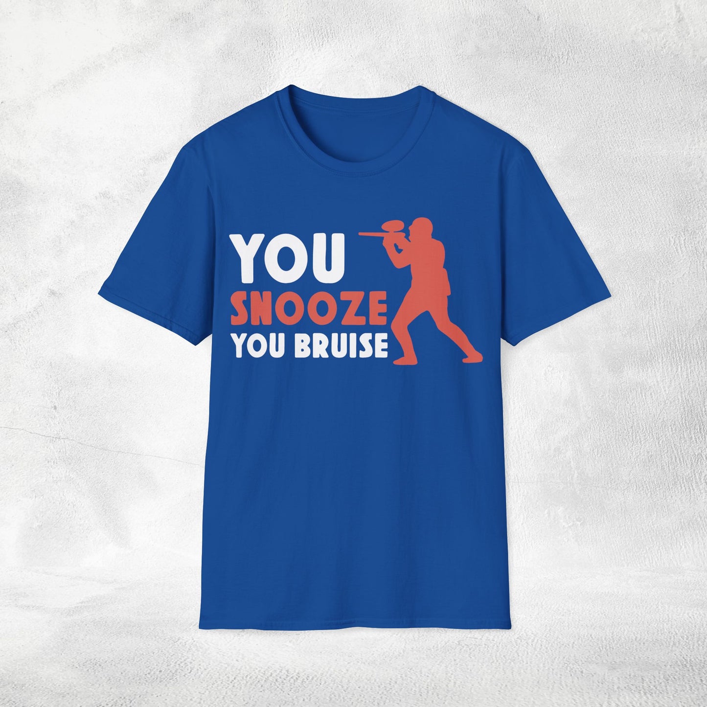 Unisex Paintball shirt snooze