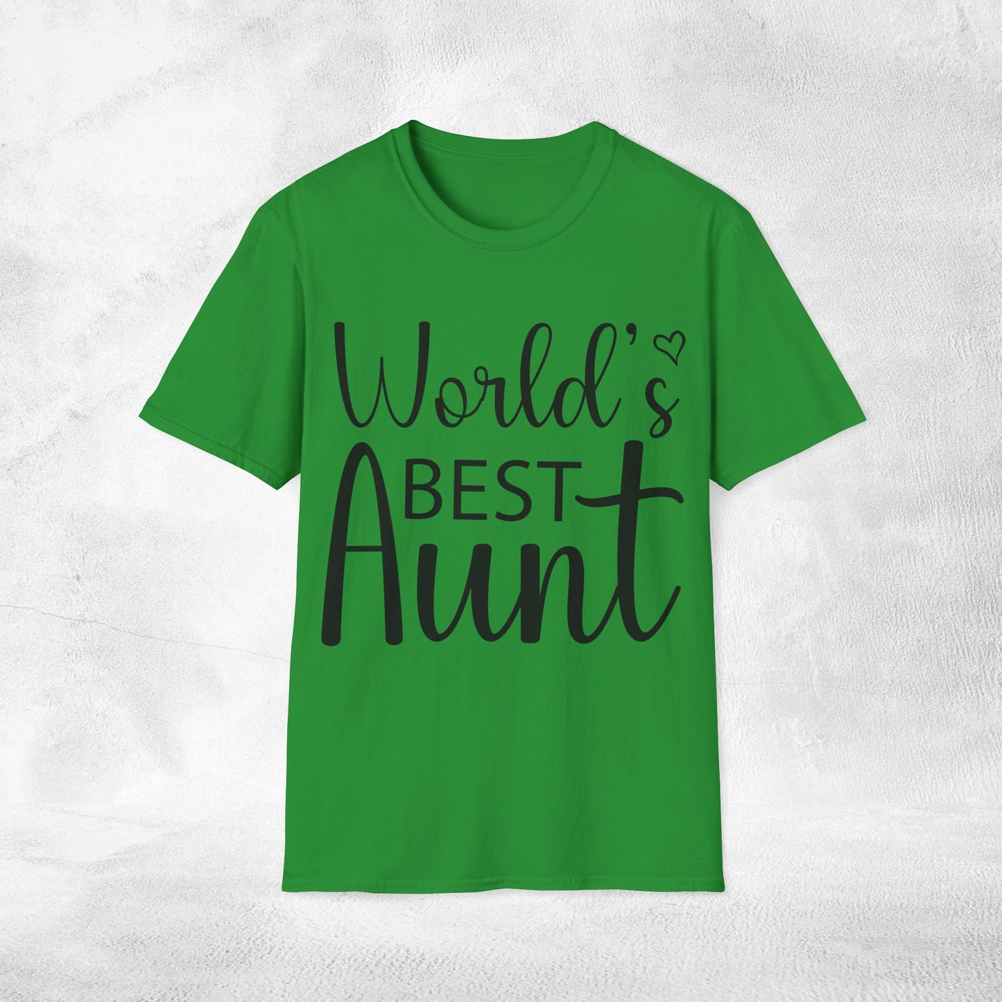 Womens T-shirt Worlds Best Aunt