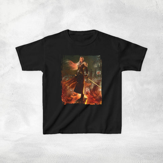 Kids gaming shirt Final Fantasy Sephiroth