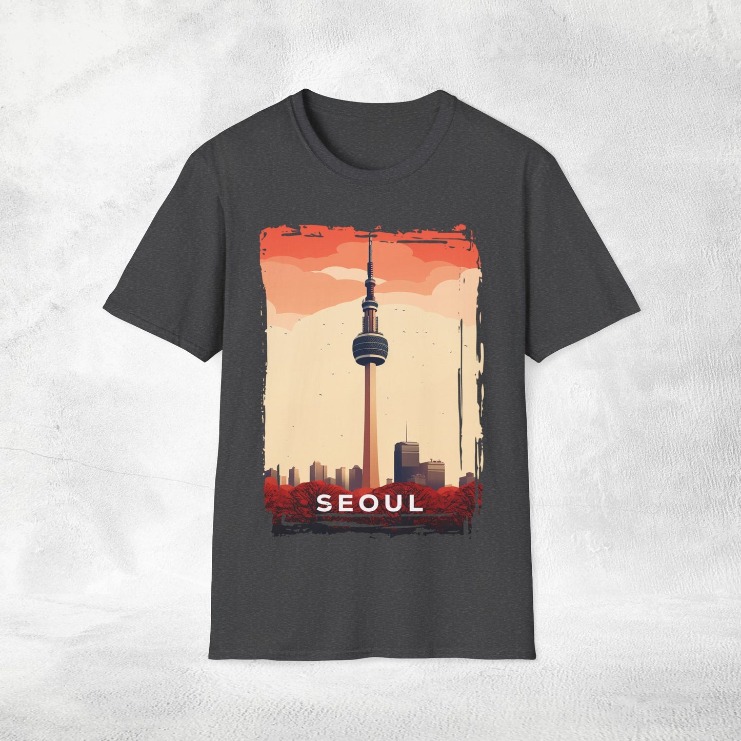 Women T-shirt Seoul vacation tee