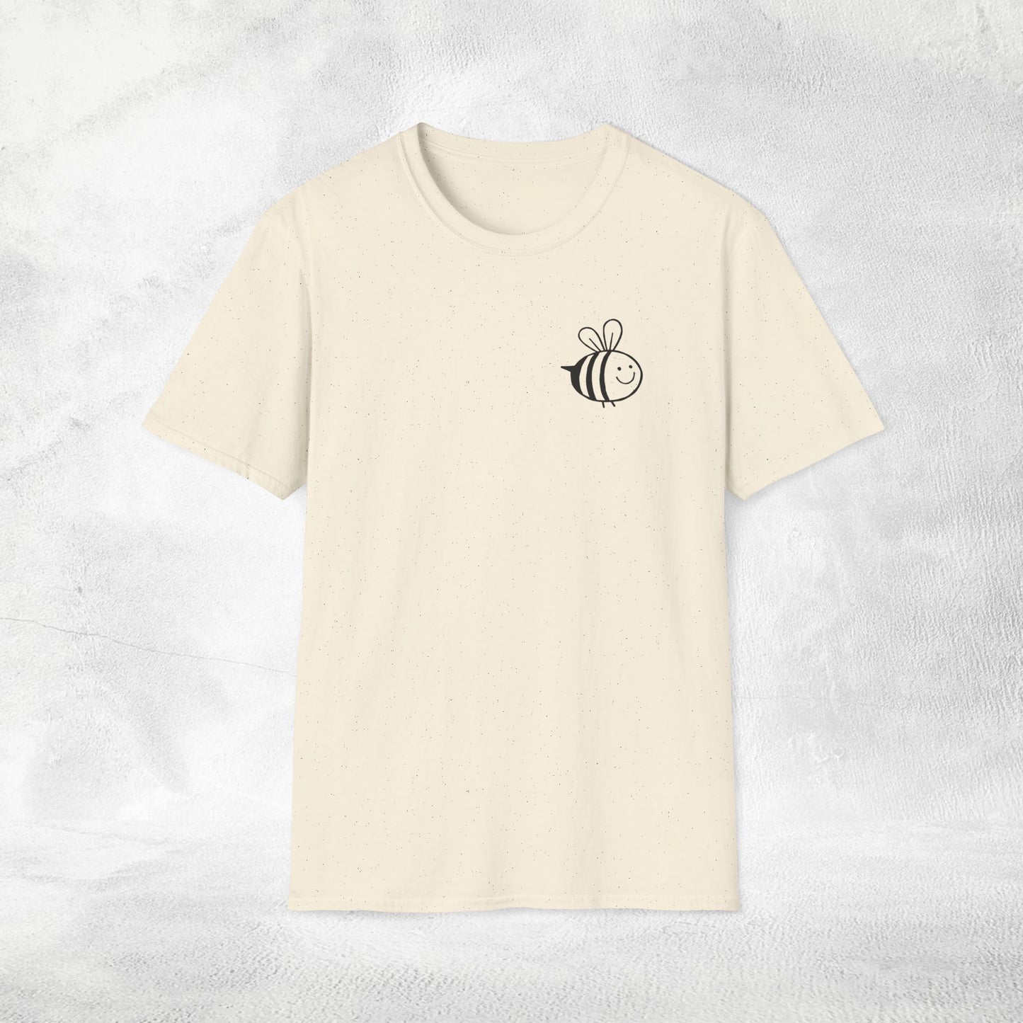 woman's nature inspired shirt bee