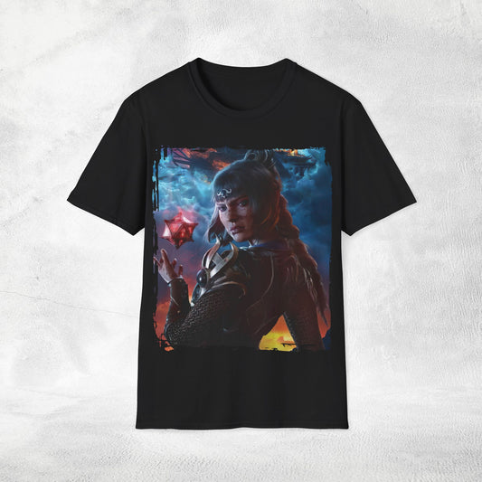 Unisex Gaming shirt Baldurs Gate 3 Shadowheart