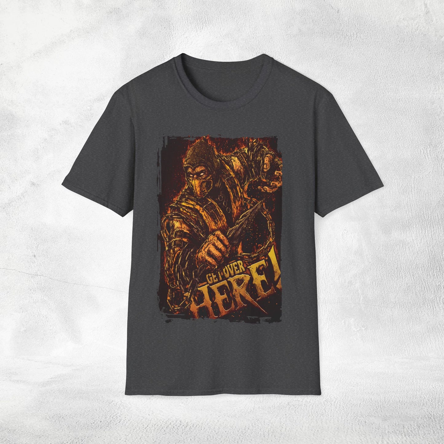 Unisex gaming shirt Mortal Kombat get over here!