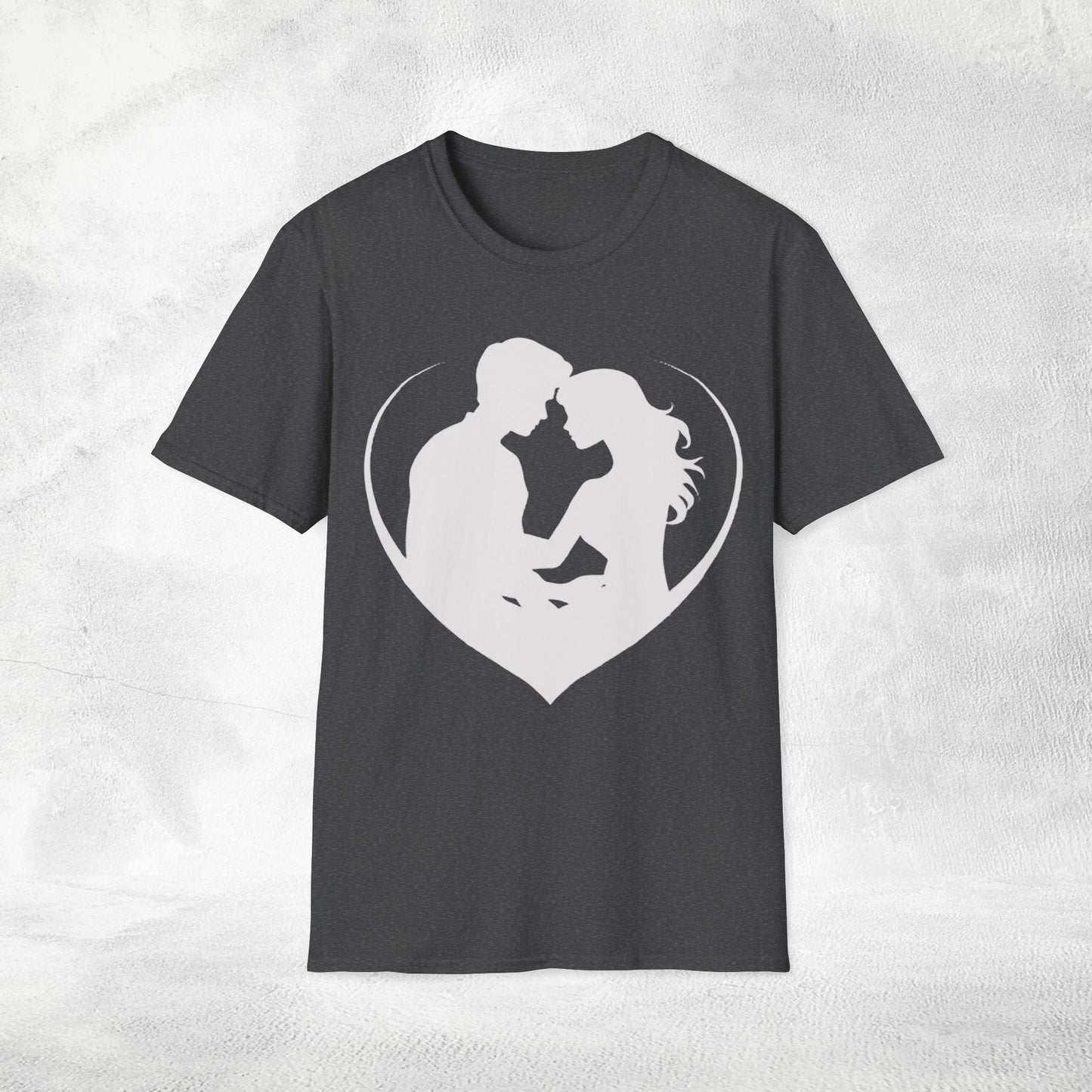 Unisex couples T-Shirt heart