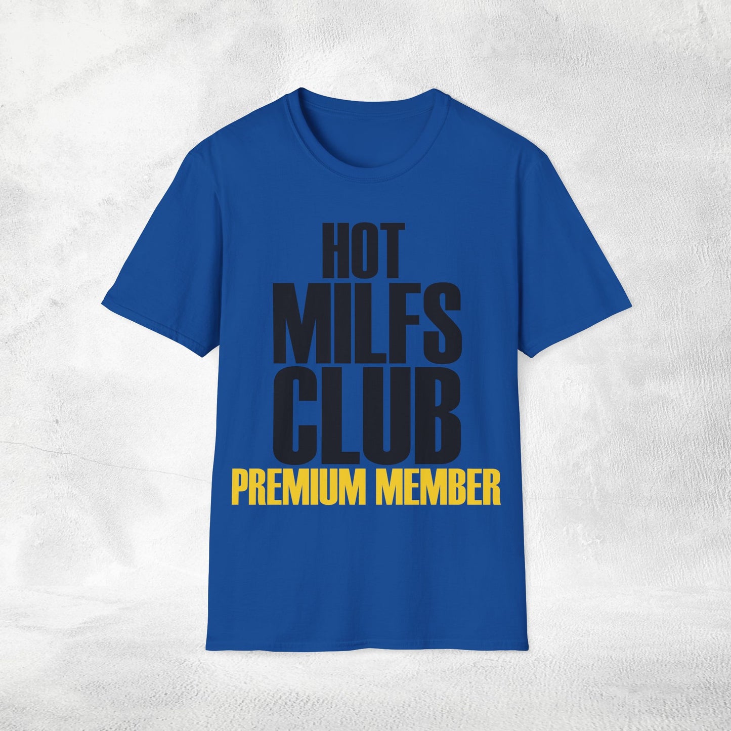 Womens Wifey T-shirt HOT MILFS CLUB Premium Member