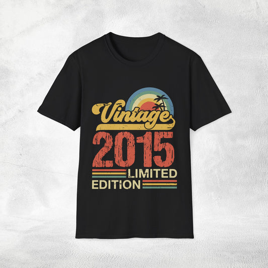 Unisex year of birth shirt 2015