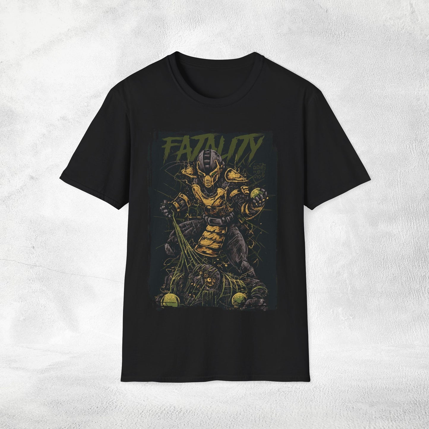 Unisex gaming shirt Mortal Kombat Fatality