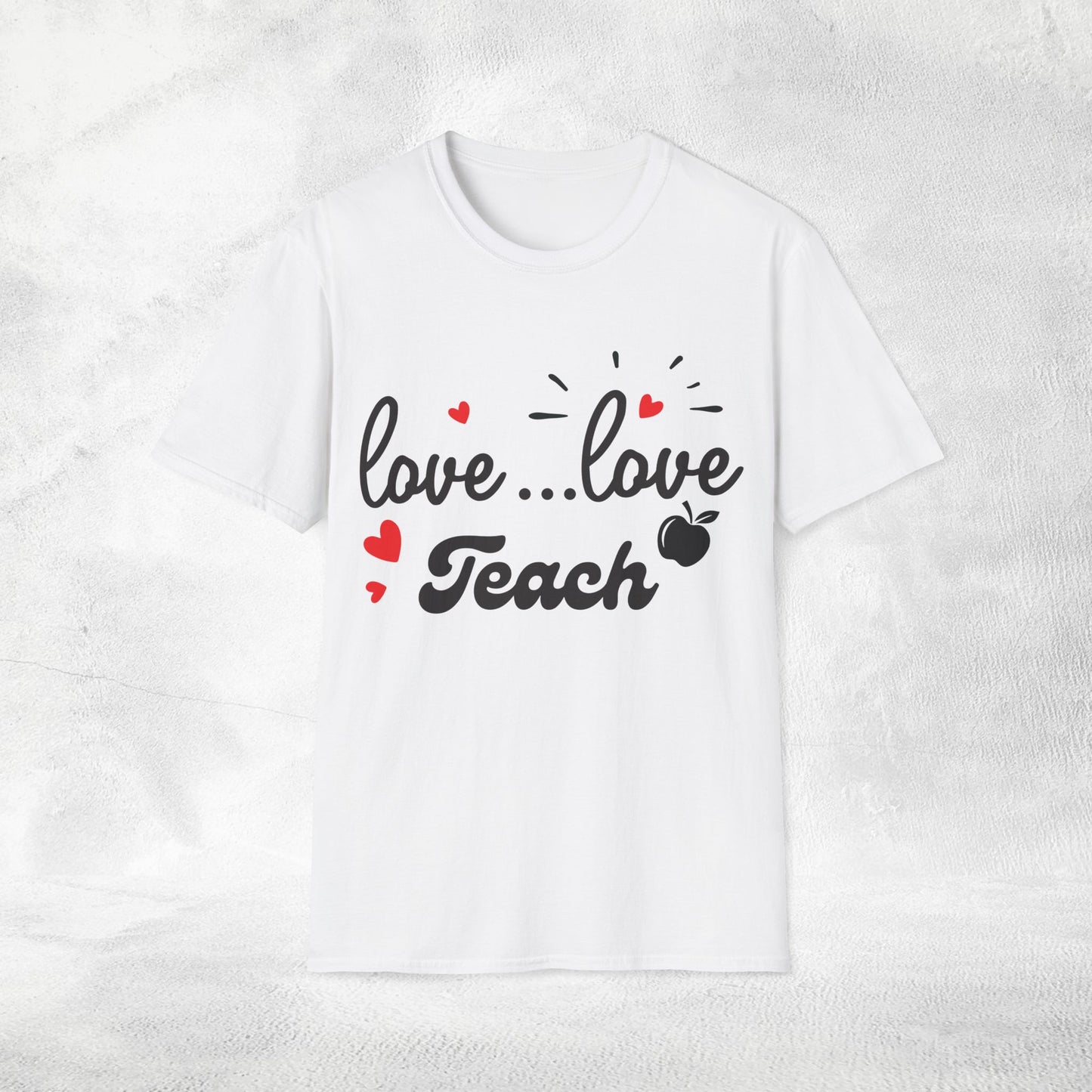 teacher shirt love love teach