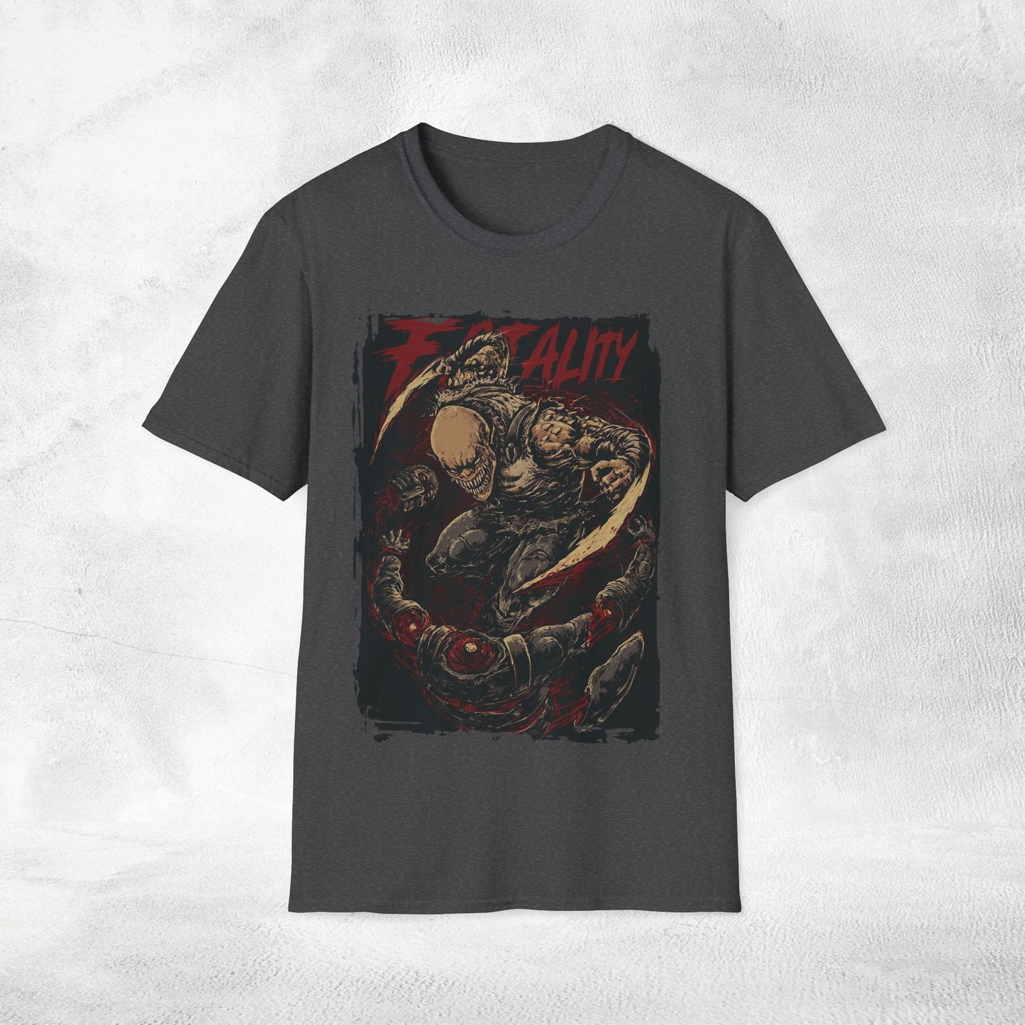 Unisex gaming shirt Mortal Kombat Fatality