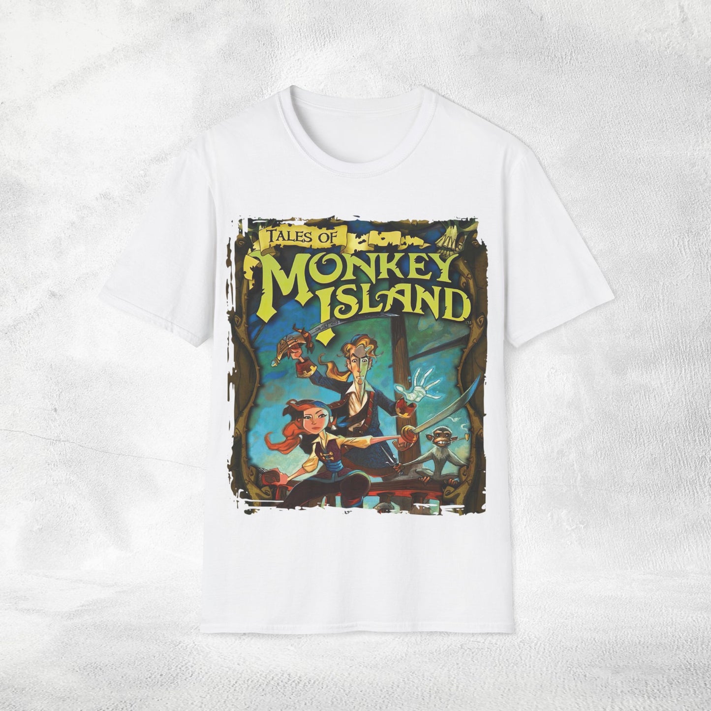 Unisex gaming shirt Monkey Island