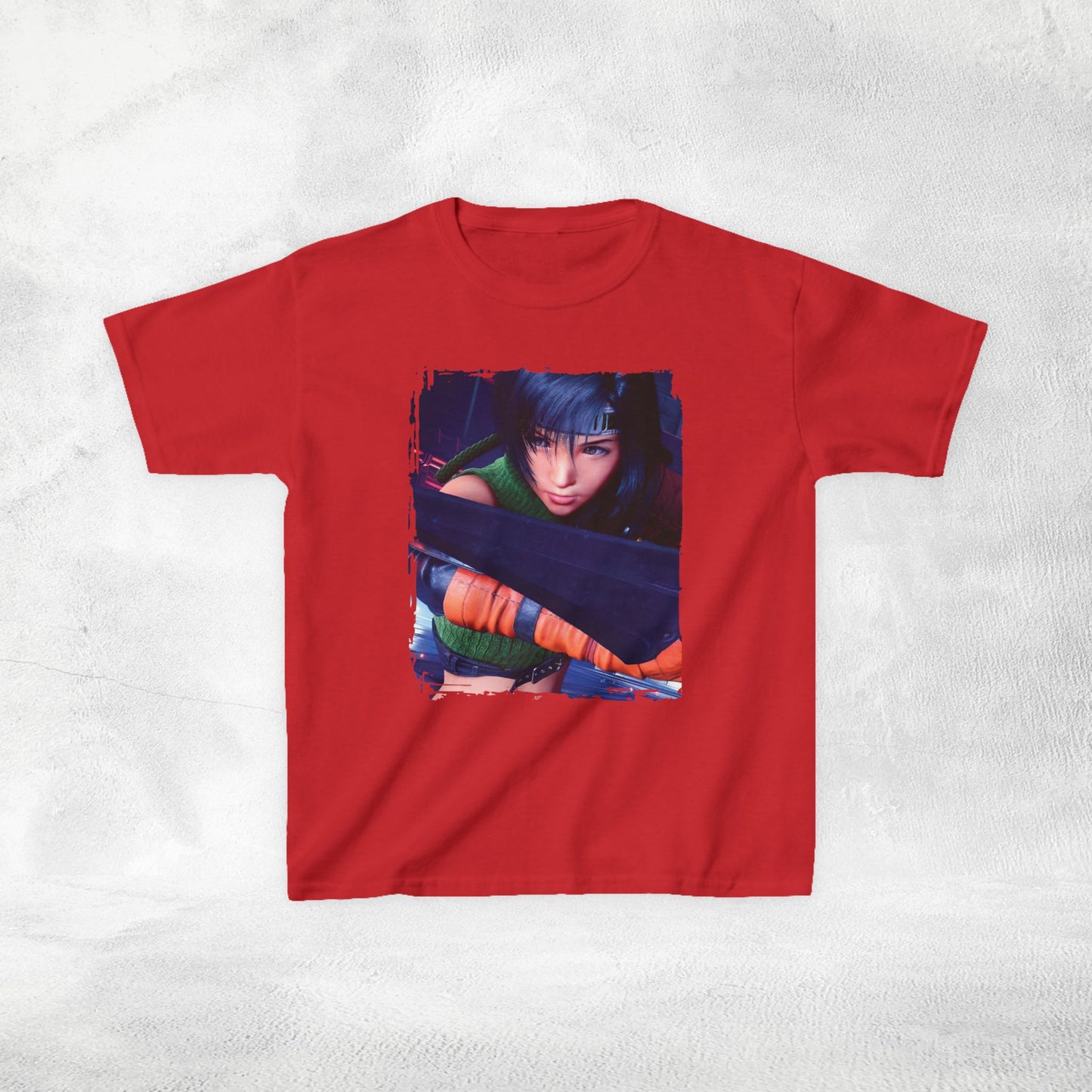 Kids gaming shirt Final Fantasy Yuffie Kisaragi