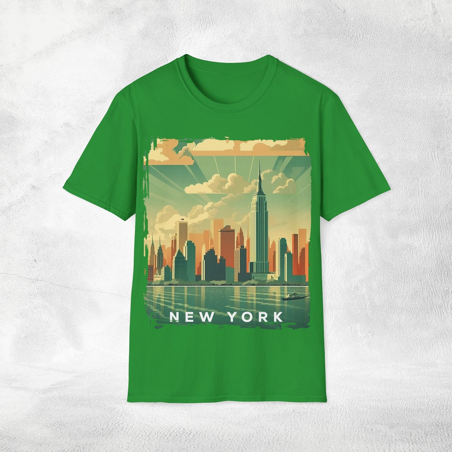 Women T-shirt New York vacation tee