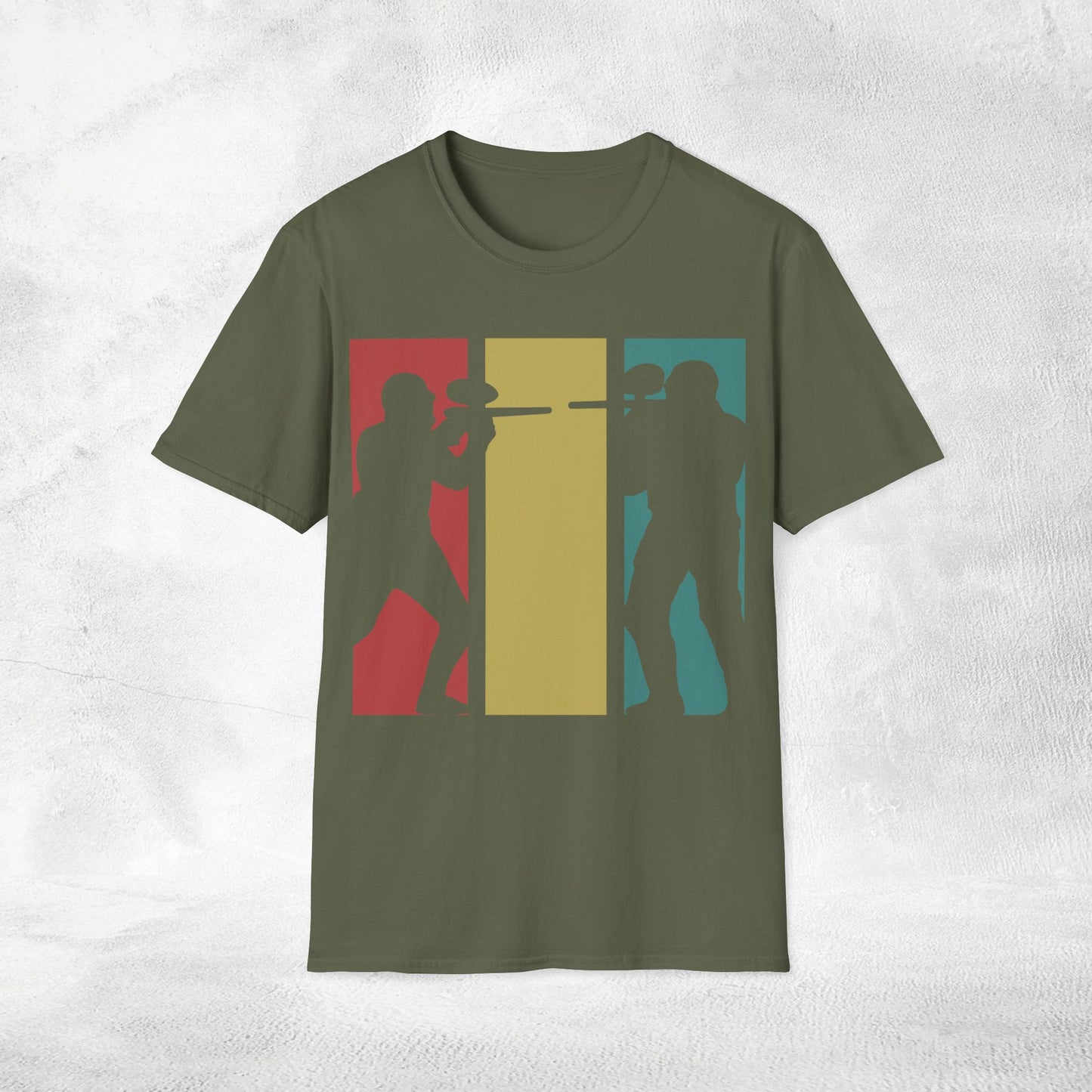 Unisex paintball shirt paintball duel
