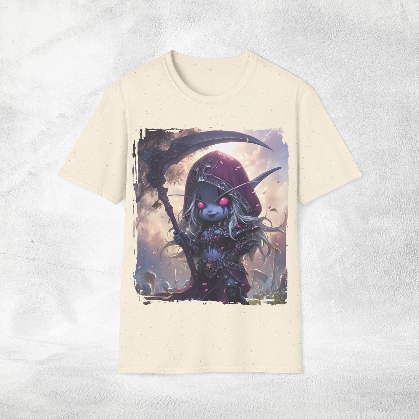 Unisex gaming shirt WoW Dark Elf
