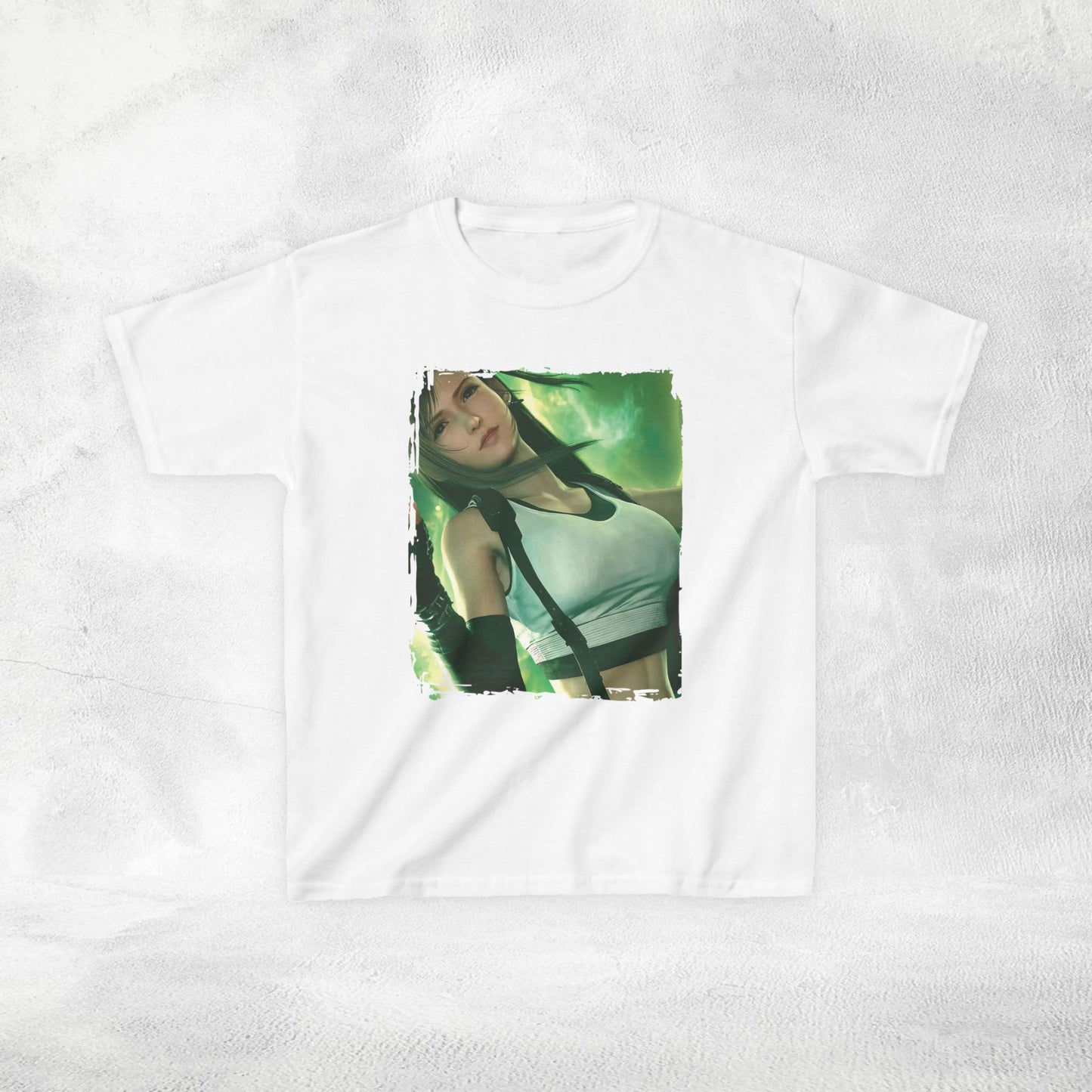 Kids gaming shirt Final Fantasy Tifa Lockhart