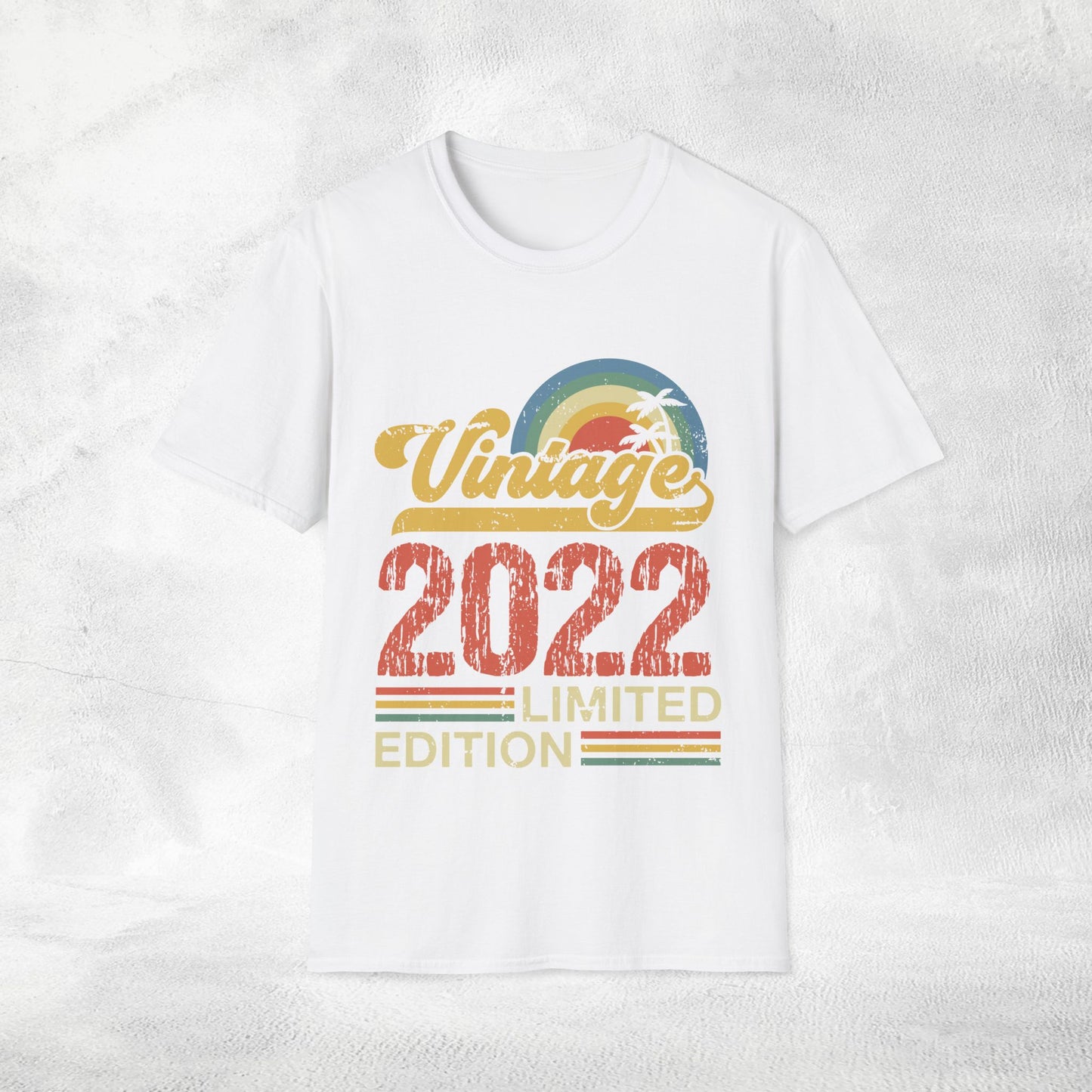 Unisex year of birth shirt 2022