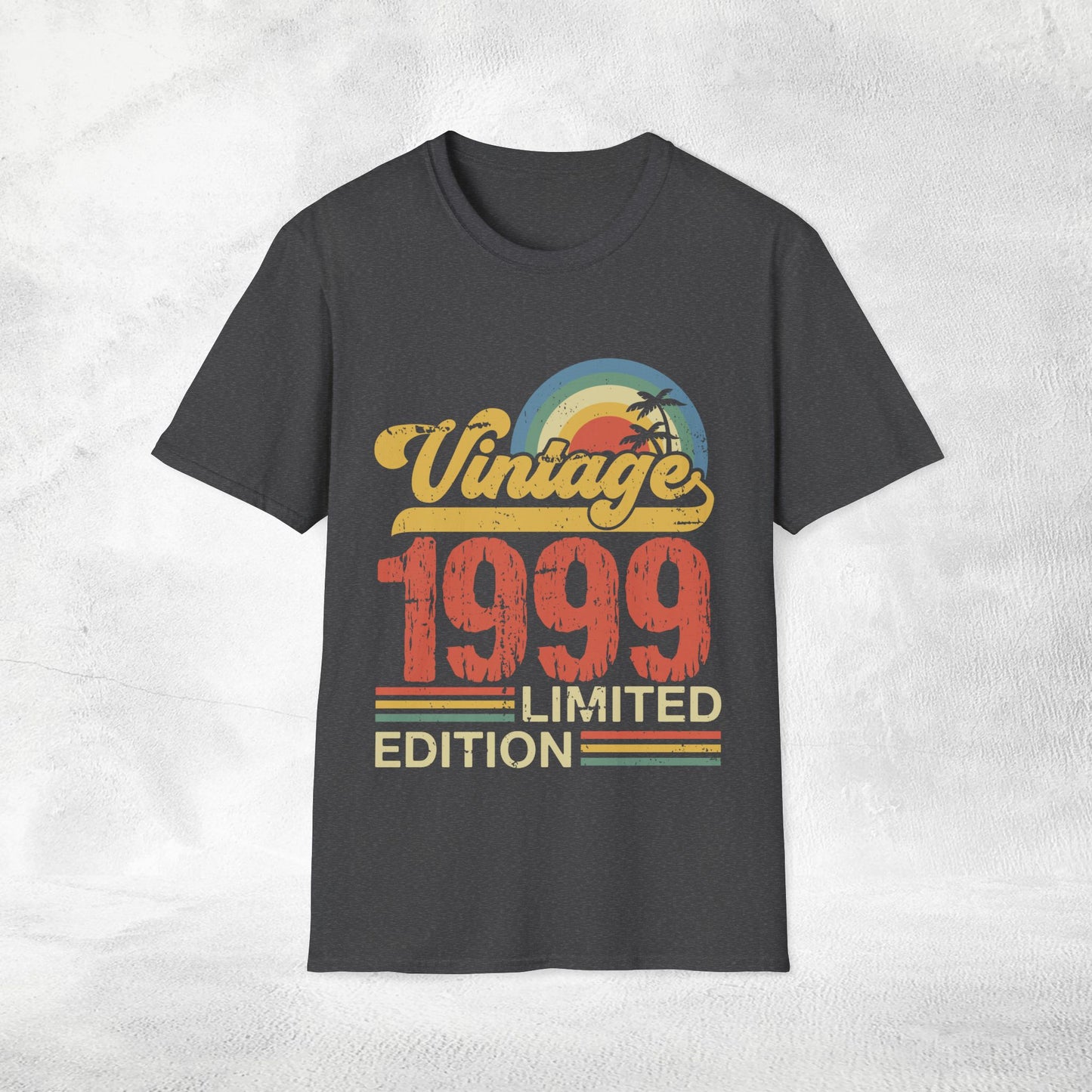 Unisex year of birth shirt 1999