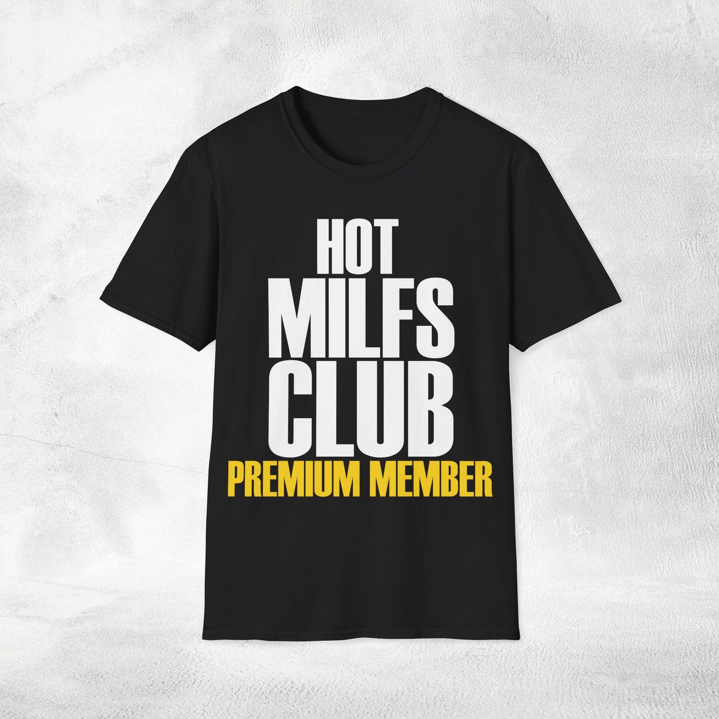 Womens Wifey T-shirt HOT MILFS CLUB Premium Member